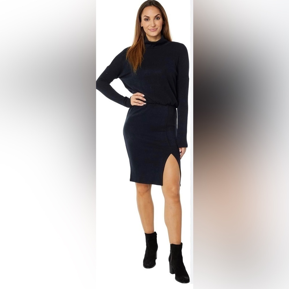 Nwt Three Dots Size XS Dress Black